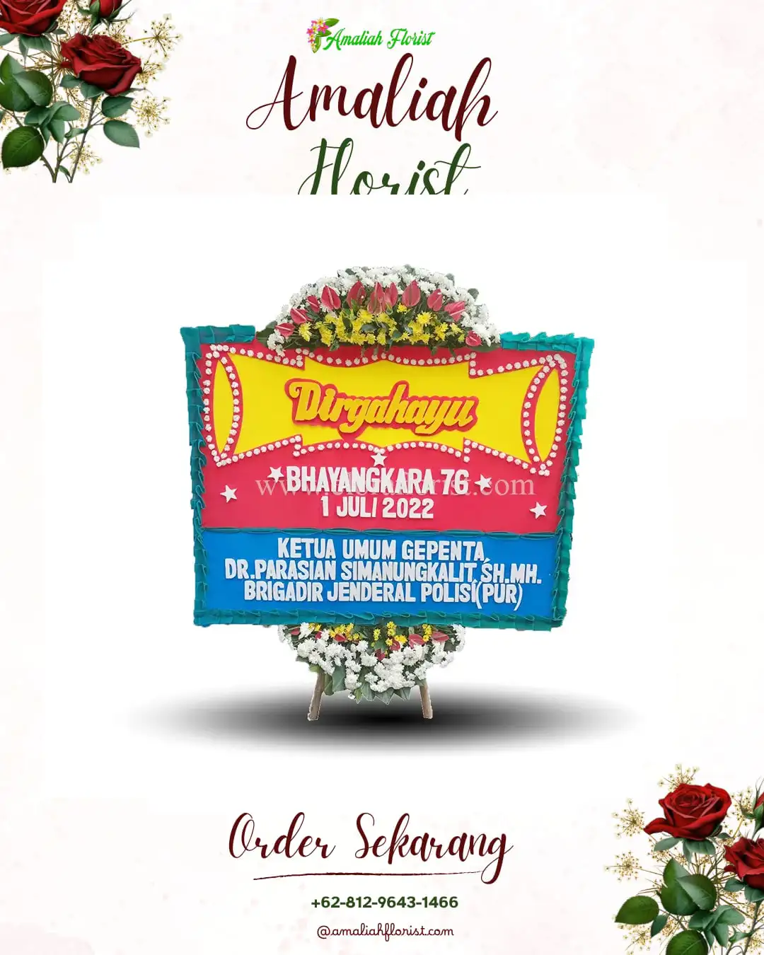 Papan Bunga HUT Ulang Tahun Klayusiwalan